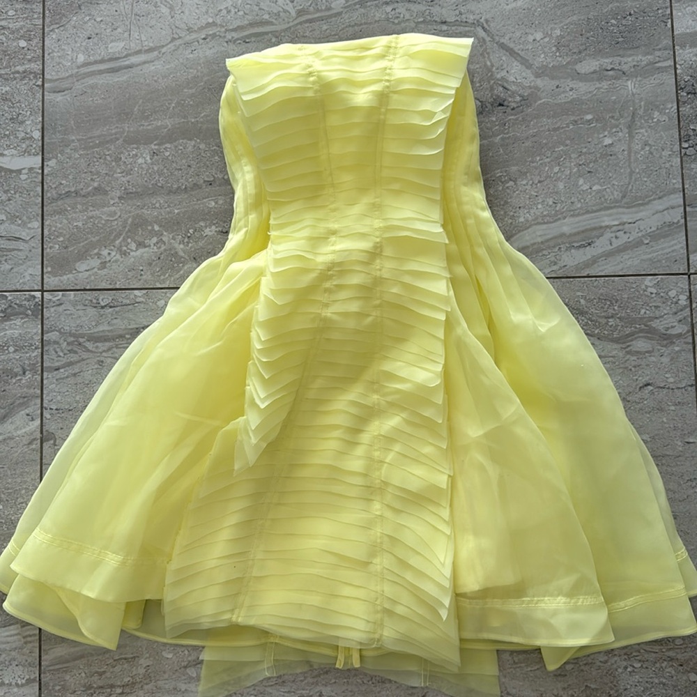 Aje Astrid Strapless Mini Dress size US 4